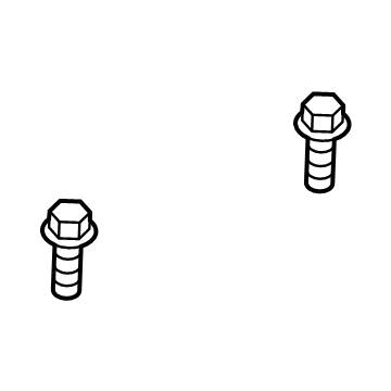 Mopar 6107065AA Screw-HEXAGON Head