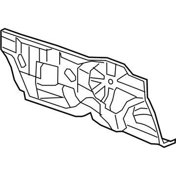 Honda 61500-TF5-A00ZZ Dashboard (Lower)