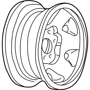 GM 9593841 Wheel