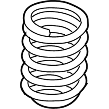 BMW 31-33-6-851-925 Front Coil Spring