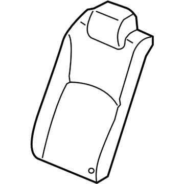 Honda 82127-TGG-A31 Pad, Right Rear Seat-Back