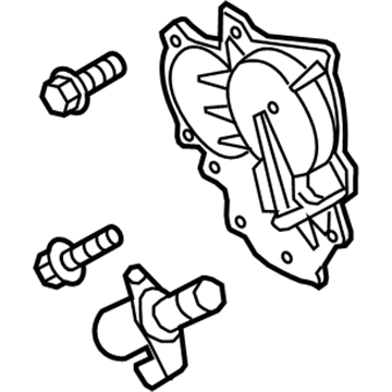 Infiniti 13040-6KA1B Cover Assembly Valve Timing Control