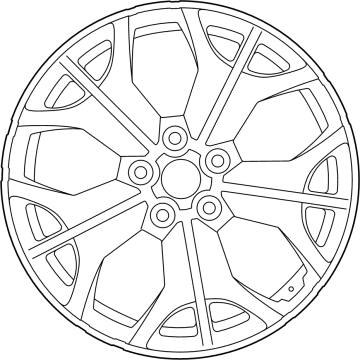 Kia 52910Q5260 Wheel Assembly-Aluminium