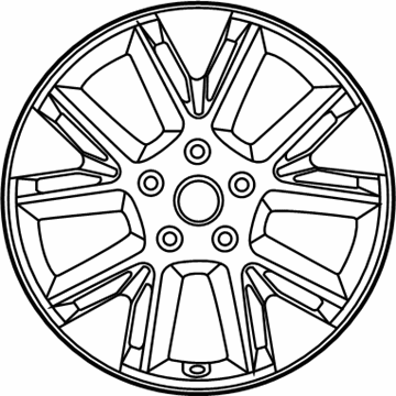 Kia 52910K0200 Wheel Assembly-Aluminium