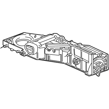 GM 52474944 Case, Heater & A/C Evaporator & Blower Upper