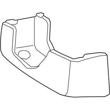 Hyundai 84851-0A500-HZ Steering Column Lower Shroud