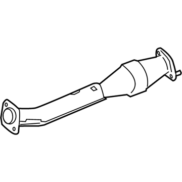 Infiniti 200A0-6GW1E Tube-Exhaust, Front W/Catalyst Converter