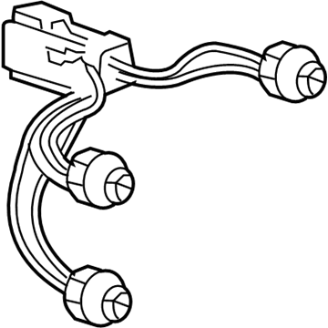 Hyundai 92431-39600 Rear Combination Holder & Wiring