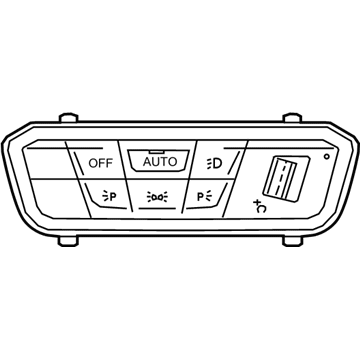 BMW 61-31-9-461-135 CONTROL ELEMENT LIGHT