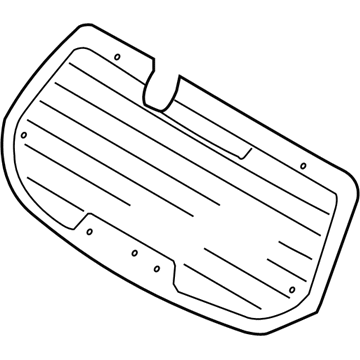 Hyundai 87111-2E020 Glass-Tail Gate