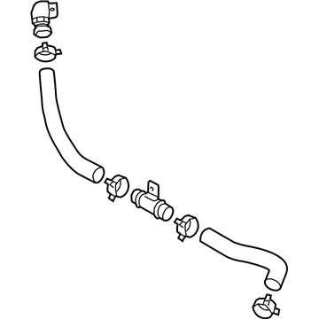 Hyundai 25410-D3500 Hose Assembly-Radiator, Lower