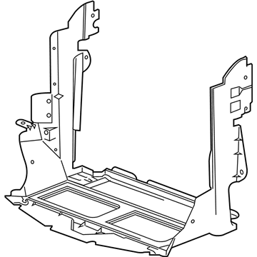 GM 23410759 Baffle Asm-Radiator Air Lower