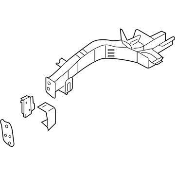 Hyundai 64602-3J200 Member Assembly-Front Side, RH