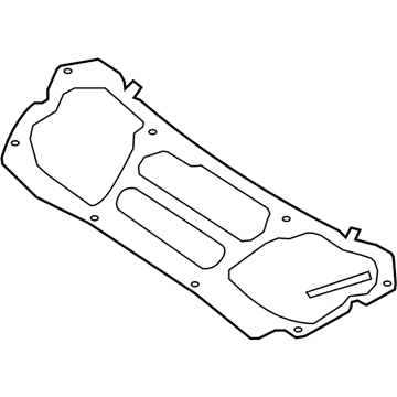 Nissan 65840-5AA0A Insulator-Hood