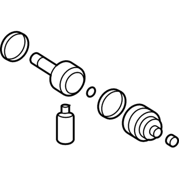 Hyundai 49505-2HA30 Joint Kit-Front Axle Differential Side