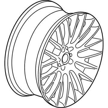 BMW 36-11-6-792-595 Light Alloy Rim