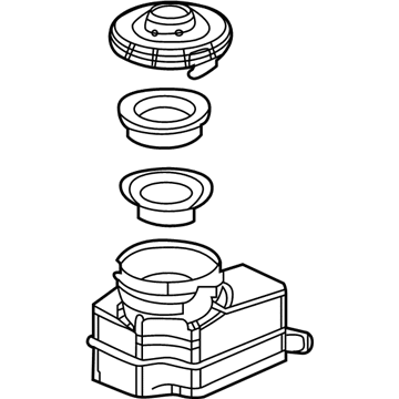 Acura 46661-TRX-A01 Reservoir Set (Coo)