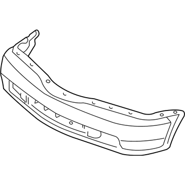 Acura 04711-S0K-A90ZZ Face, Front Bumper (Dot)