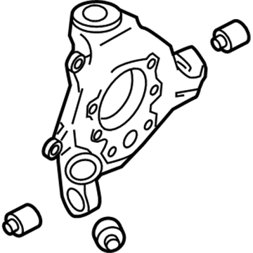 Nissan 43022-1AA0A Housing Rear Axle LH