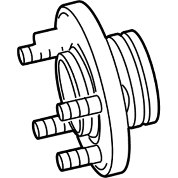 Mopar 68302651AA Brake Hub And Bearing