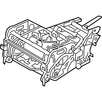 Kia 89500A9010BQ Leg Assembly-2ND Seat, LH