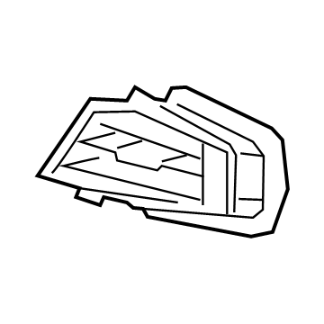 GM 84095202 Outlet Asm-Instrument Panel Outer Air