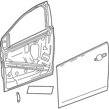 GM 84025420 Door Shell