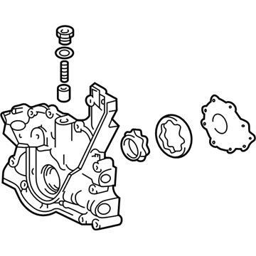 Lexus 15100-46091 Pump Assembly, Oil