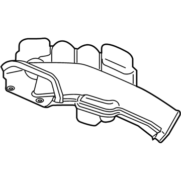 Honda 17243-RLV-A00 Tube A, Air Inlet