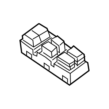 Hyundai 93571-F3010-4X Power Window Main Switch Assembly