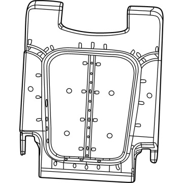 Mopar 68459500AB FOAM-SEAT BACK