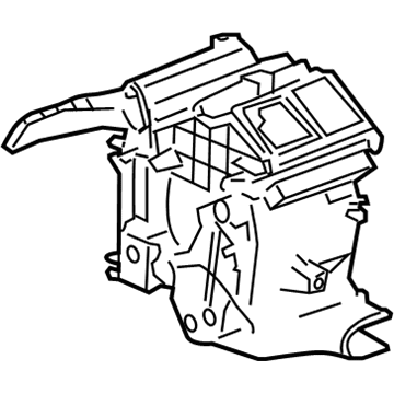 GM 25852756 Evaporator Case