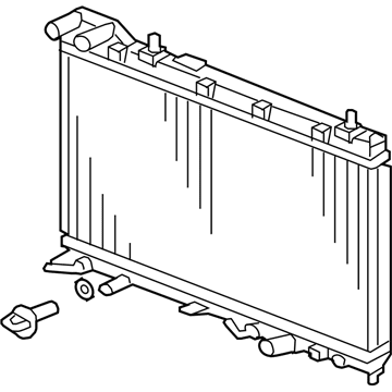 Honda 19010-RME-A01 Radiator (Toyo)