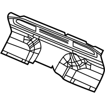 Mopar 68320507AA CROSSMEMB-Intermediate Rear