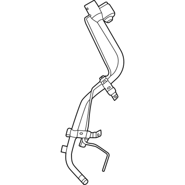 Nissan 17221-6LB0A Tube Assy-Filler