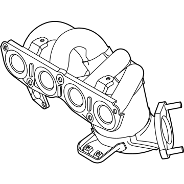 Hyundai 28510-2JCC0 Manifold Assembly-Exhaust