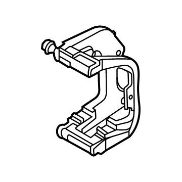 BMW 34-20-8-093-299 CALLIPER CARRIER LEFT