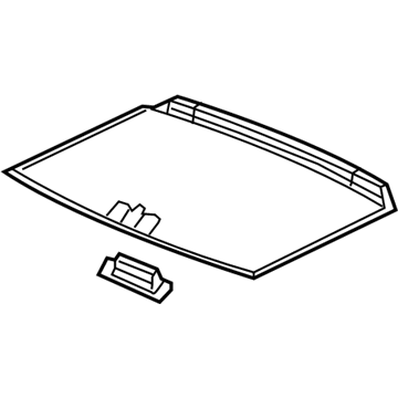 Honda 70600-TZ5-A01ZC Sunshade Assy. *YR507L* (SHADOW BEIGE)