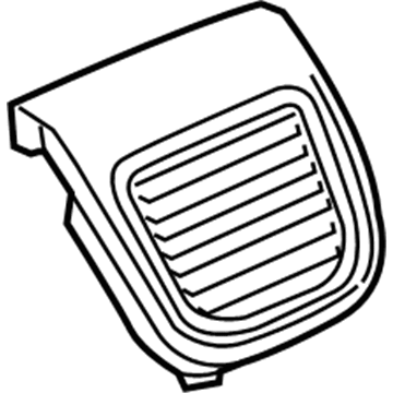 Mopar 5YL69JXWAA Outlet-Air Conditioning & Heater