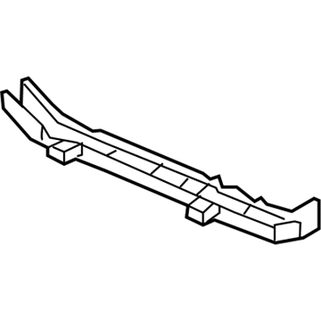 Honda 04603-TZ5-A00ZZ Crossmember Set, Front Bulkhead (Lower)