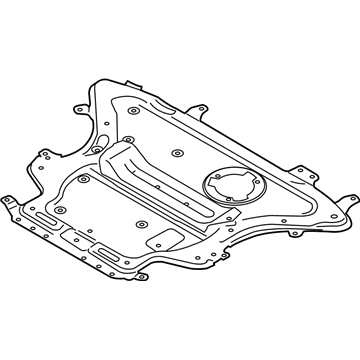 BMW 31-10-6-887-547 Stiffening Plate With Cross-Member