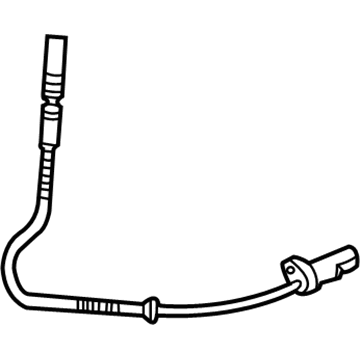 BMW 34-52-6-756-382 Abs Wheel Speed Sensor Front - Left/Right