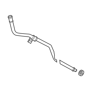 GM 92291224 Oil Outlet Tube