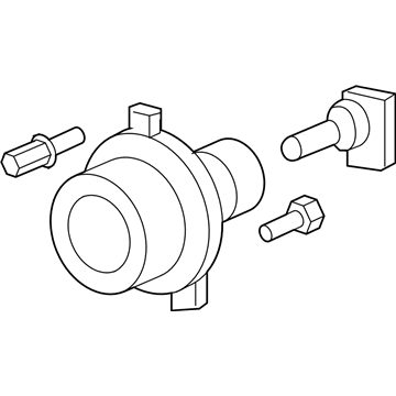 GM 15857766 Fog Lamp Assembly