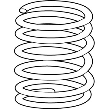 BMW 33-53-6-779-867 Barrel Spring Rear