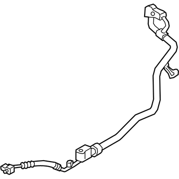 BMW 64-53-9-324-800 REFRIGERANT LINE, DUAL LINE