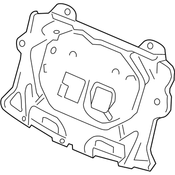 Honda 66510-T3W-A00 Gusset Comp, Rear