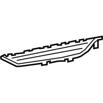 BMW 51-44-7-352-683 Grille, Tail Section, Left