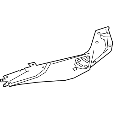 BMW 51-44-7-336-415 Retaining Strip, Outer Left