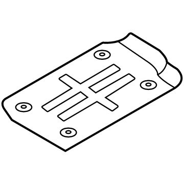 Hyundai 31220-S2250 Protector-Fuel Tank Heat